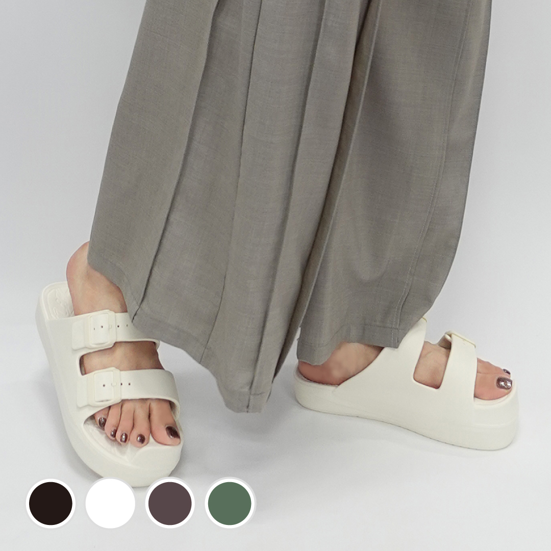 イージーサンダル ラップ ホワイト