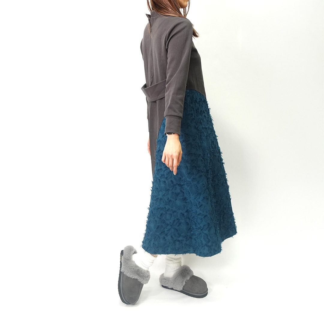 ファーサボ2 グレー サイズ: レディースS（21.0~23.0cm）