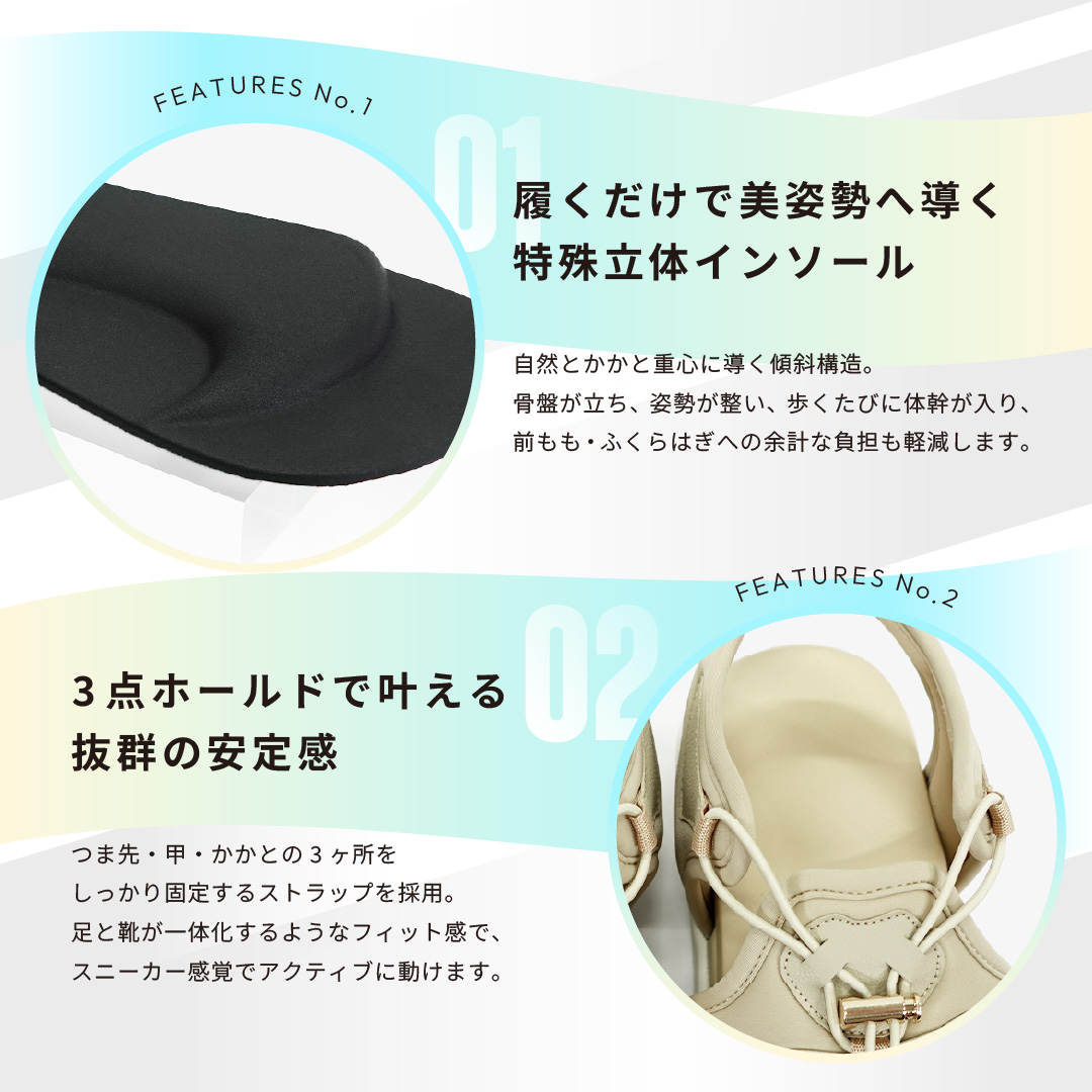 スポーツサンダル ブラック サイズ: レディースS（~23.0cm）
