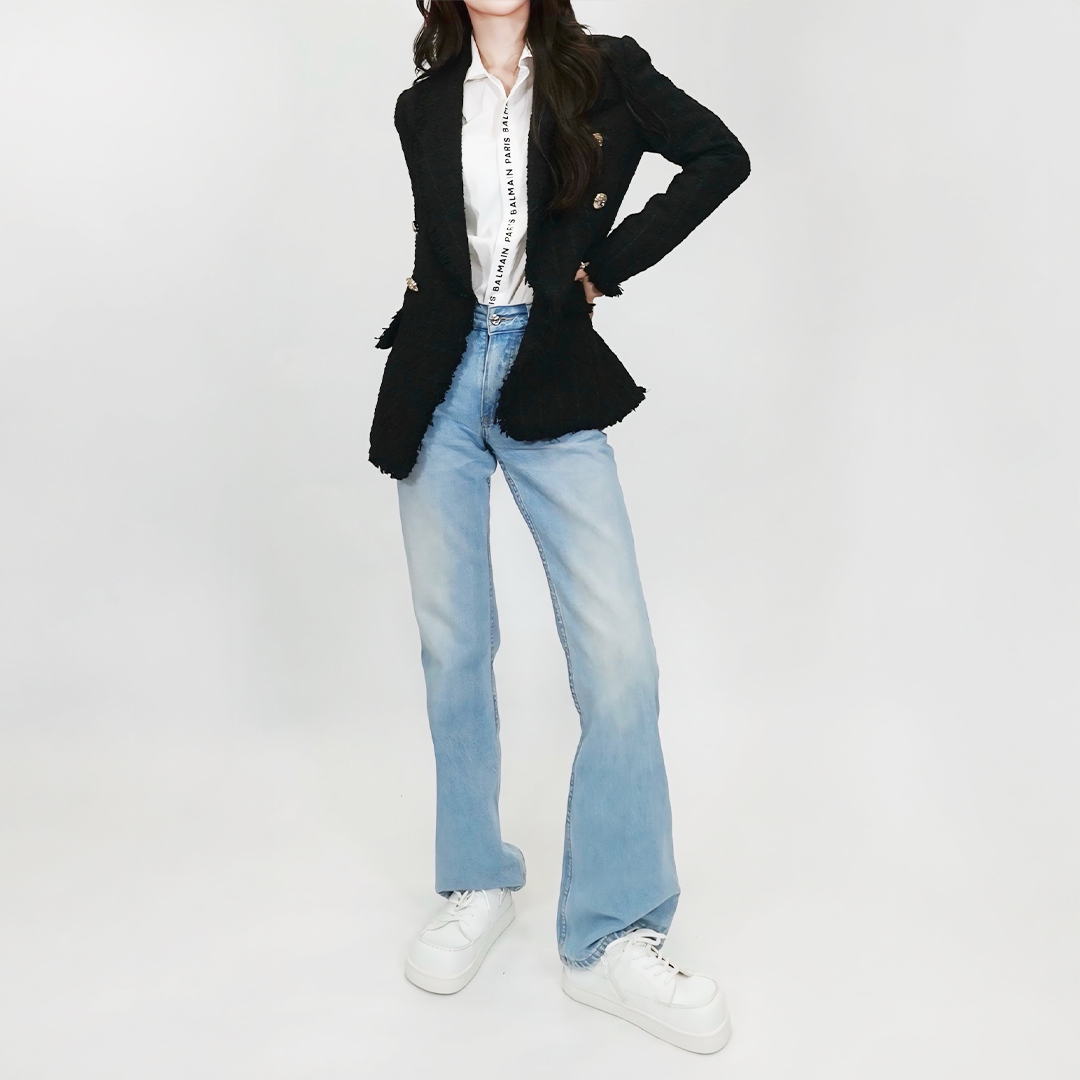 デッキスニーカー ホワイト/ホワイト サイズ: レディースS（~23.0cm）