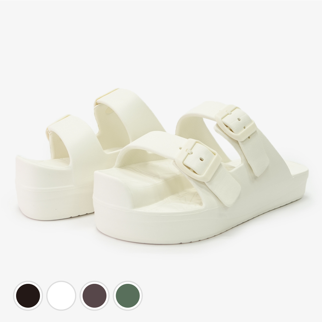 イージーサンダル ラップ ホワイト