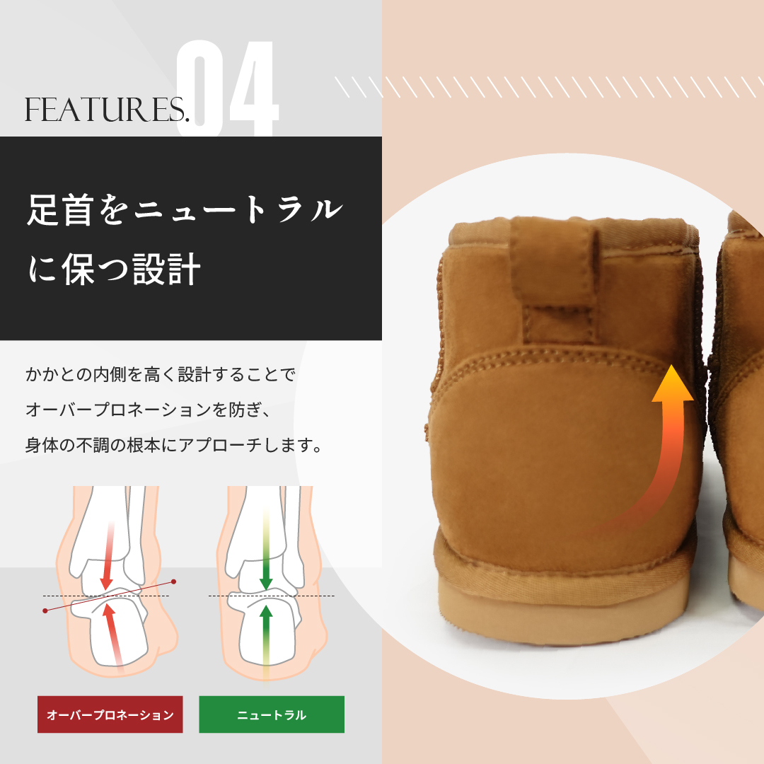 ムートンブーツ ミドル ブラック サイズ: サイズ1（~23.0cm）