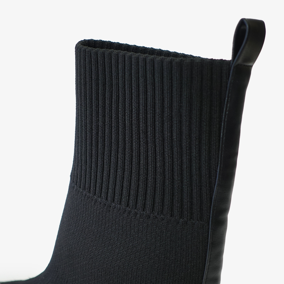 ニットブーツ ブラック サイズ: レディースS（21.0~22.5cm）