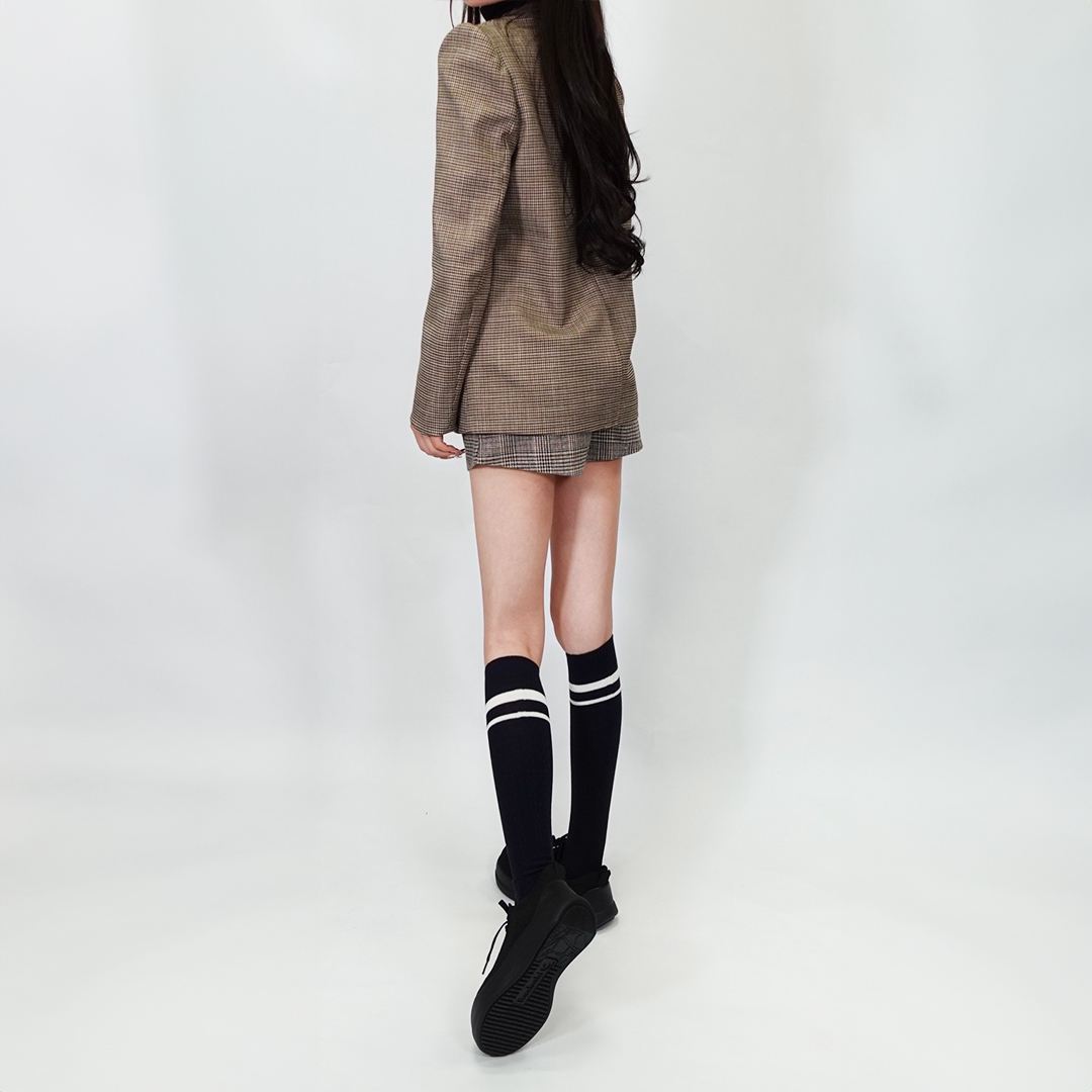 ストレッチニットスニーカー ブラック/ブラック サイズ: レディースS（~22.5cm）