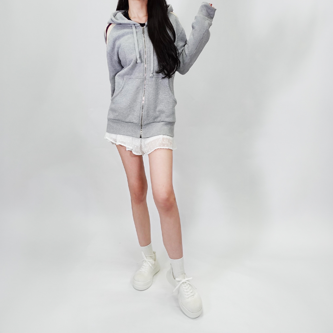 ストレッチニットスニーカー ホワイト/ホワイト サイズ: レディースS（~22.5cm）