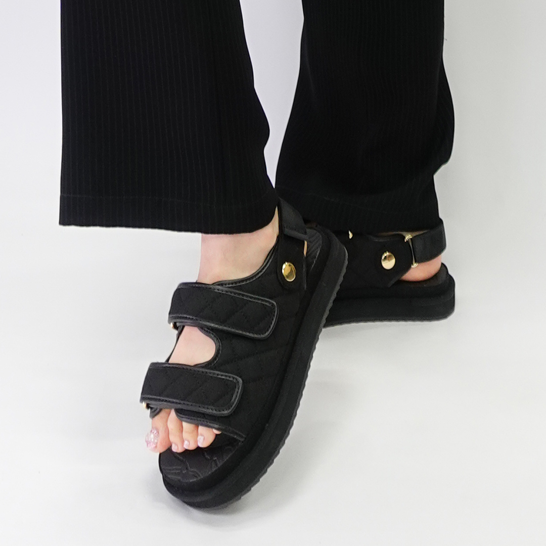 フットベットサンダル キルティング サイズ: レディースS（~22.5cm）