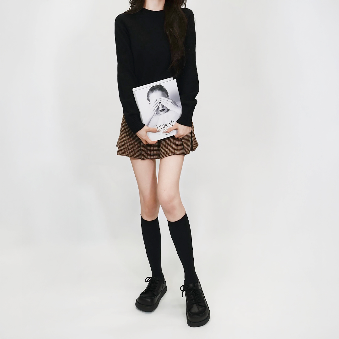 デッキスニーカー ブラック/ブラック サイズ: レディースS（~23.0cm）