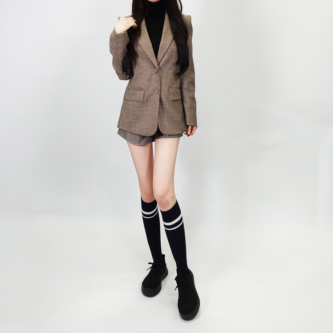 ストレッチニットスニーカー ブラック/ブラック サイズ: レディースS（~22.5cm）