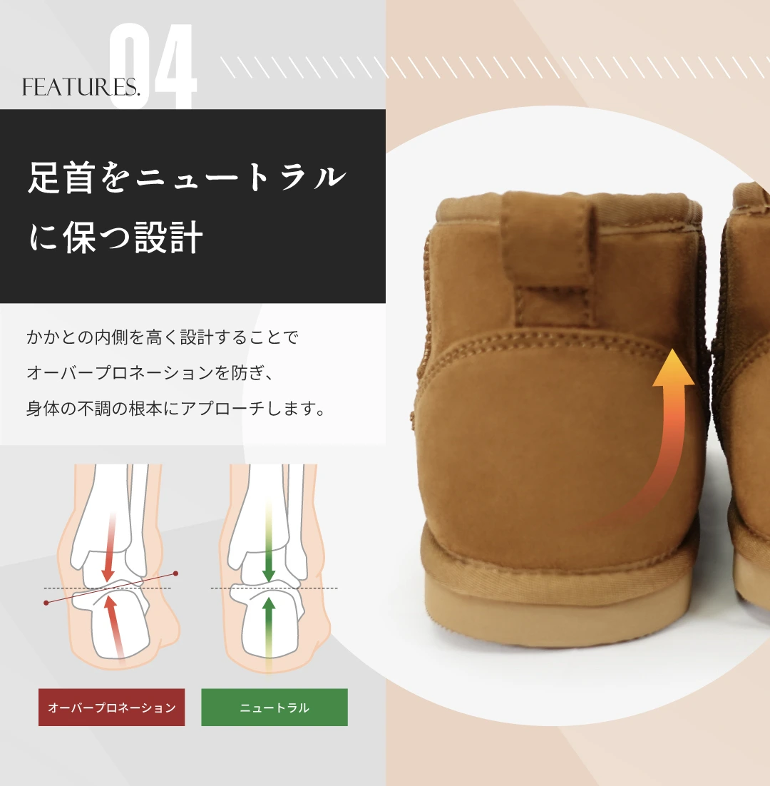 ムートンブーツ