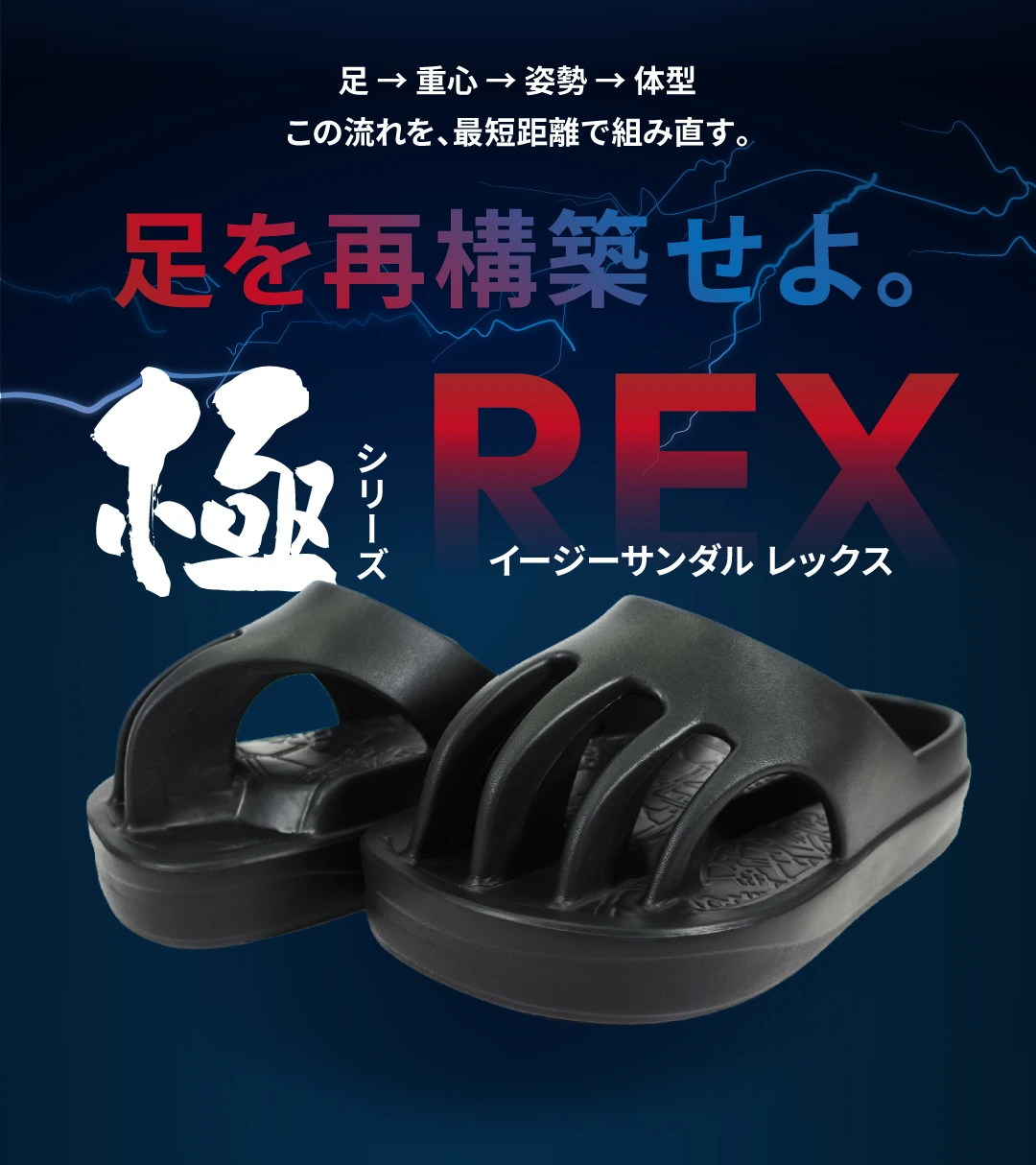 イージーサンダル レックス