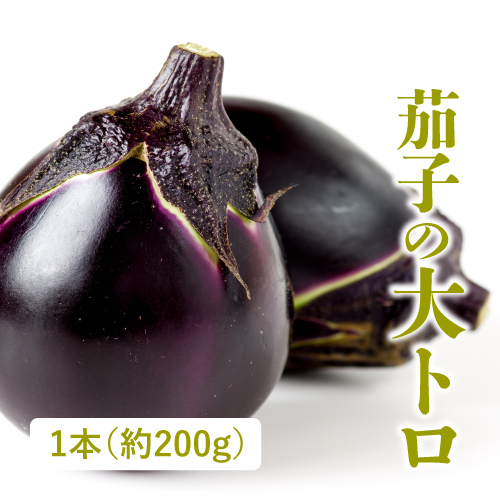 越の丸なす（新潟県産）