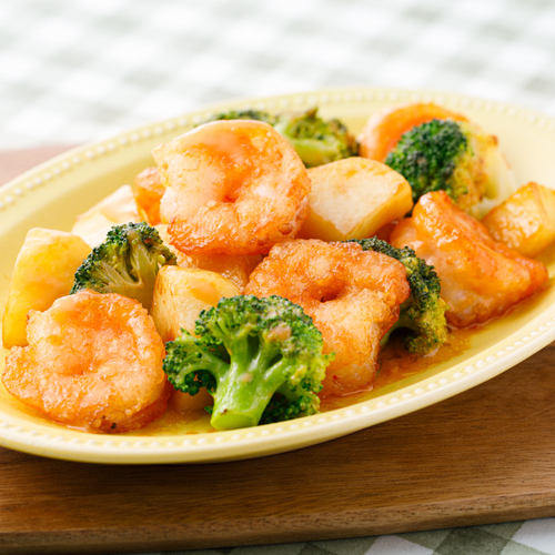 大粒海老とごろっと野菜の特製オーロラソース仕立て（2人前）