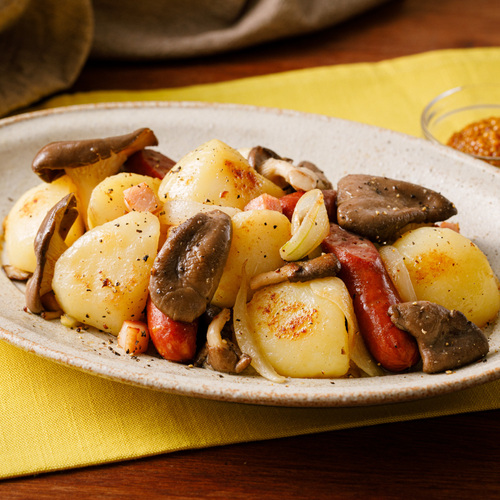 霜降りひらたけのジャーマンポテト（2人前）