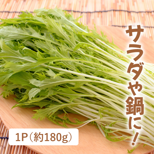 有機水菜（茨城県産）