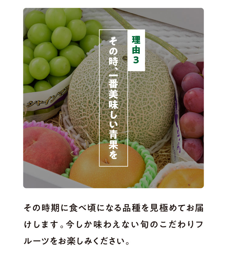 《月に一回のおたのしみ》ご褒美フルーツ定期便