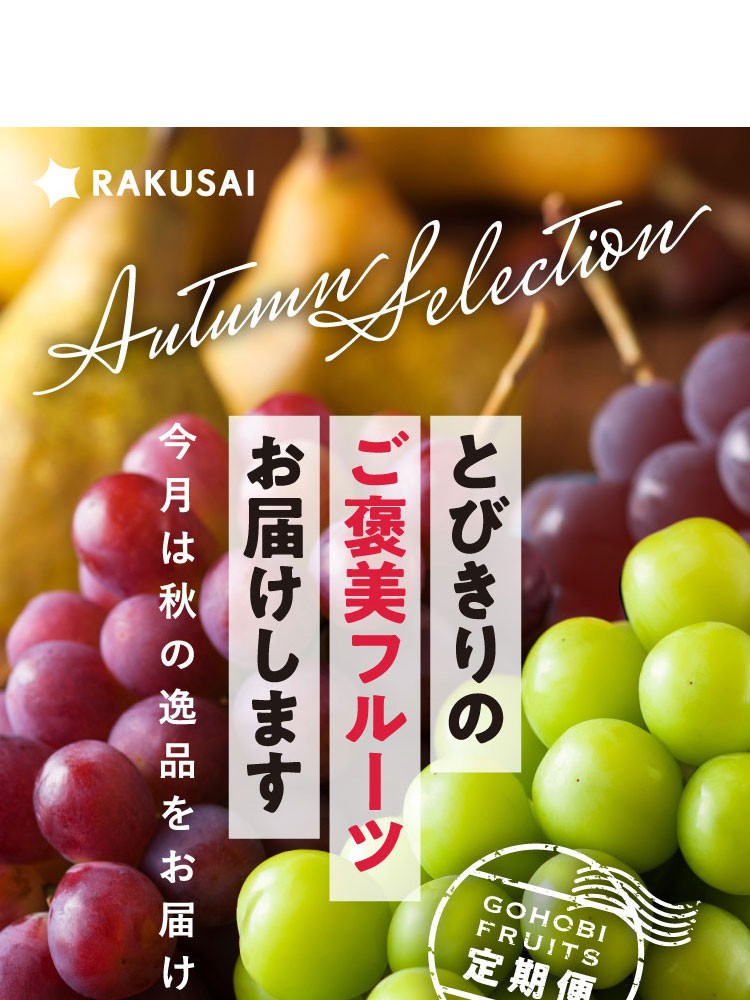 《月に一回のおたのしみ》ご褒美フルーツ定期便