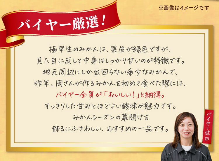 【産地直送】岡農園さんの『一番のりみかん』（三重県産）