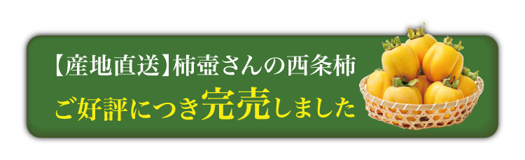 【産地直送】柿壺さんの西条柿 約2.5㎏（島根県産）