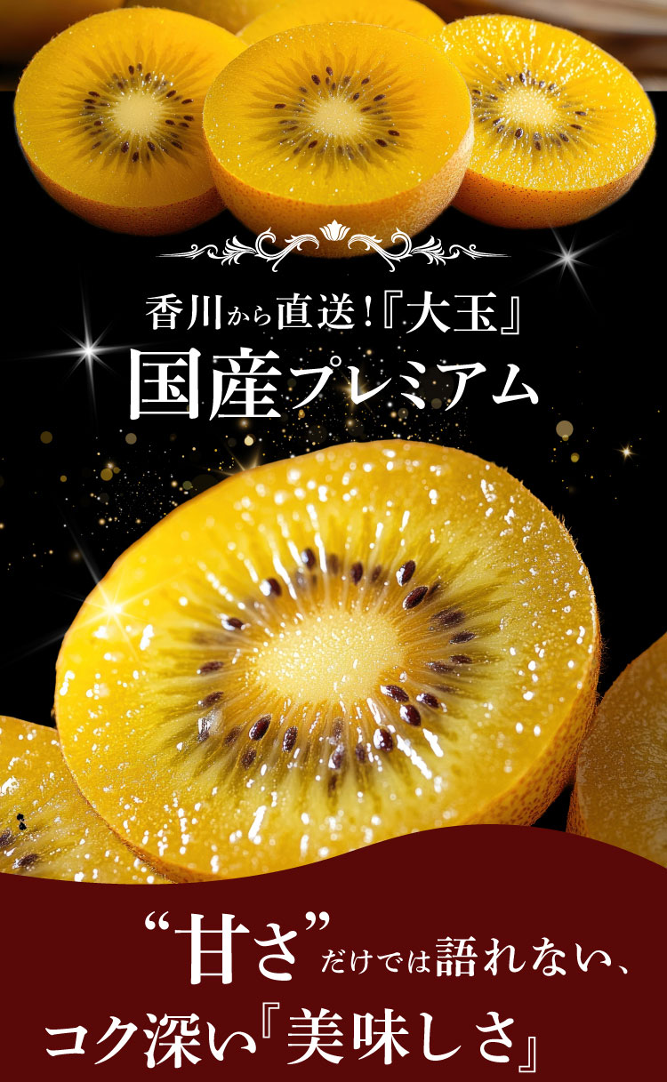 【産地直送】キウイバードグループさんが育てた さぬきゴールド（香川県産）