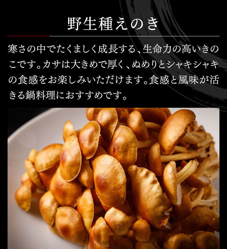 【熊谷喜八シェフ監修】厳選野菜と黒豚2種の薬膳風きのこ鍋