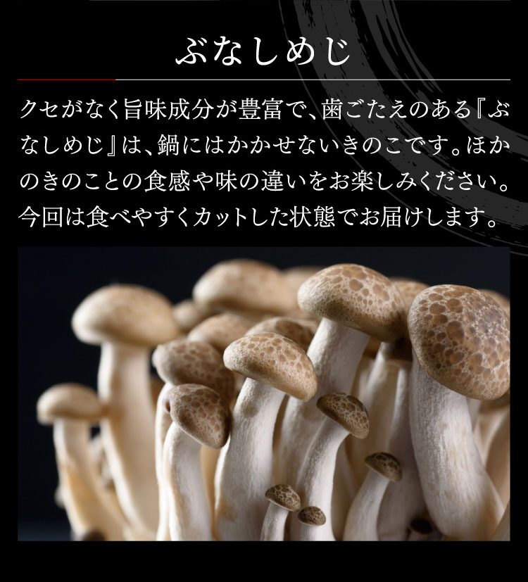 【熊谷喜八シェフ監修】厳選野菜と黒豚2種の薬膳風きのこ鍋