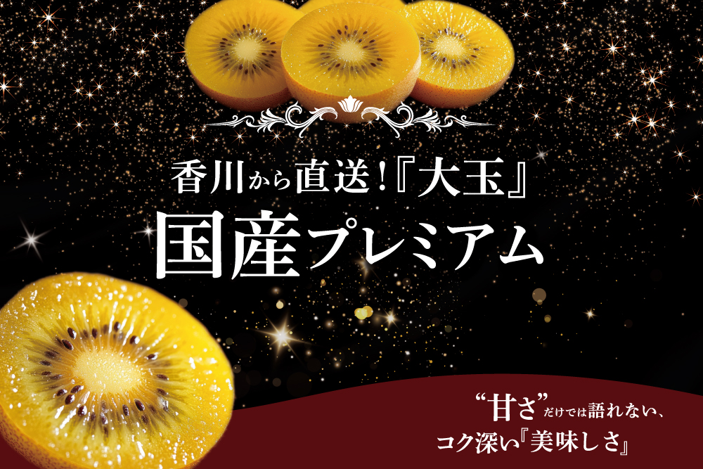 【産地直送】キウイバードグループさんが育てた さぬきゴールド（香川県産）