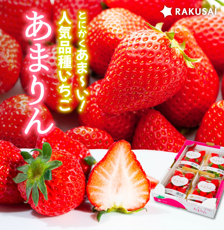 【産地直送】矢島農園さんのいちご『彩のあまりん』（埼玉県産）
