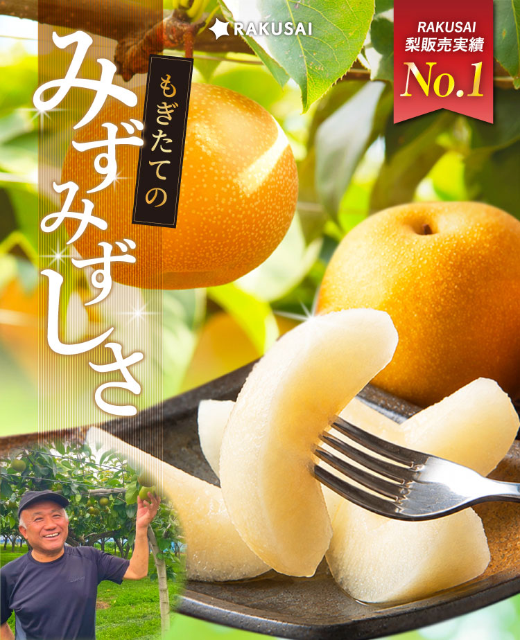 【バイヤー厳選】究極のみずみずしさ 山﨑梨園の『豊水梨』（千葉県産）