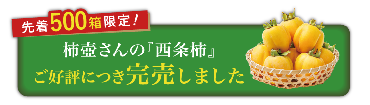 【産地直送】柿壺さんの『西条柿』（島根県産）