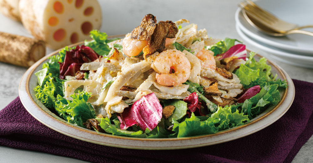 恋するマロンかぼちゃのクリームチーズサラダの料理写真