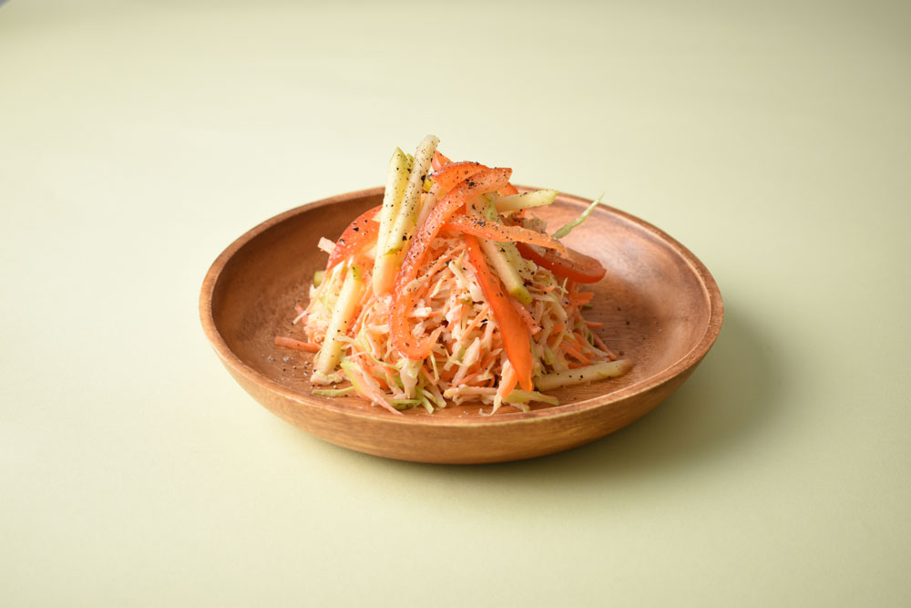 キャンディキャベツのカラフルコールスロー