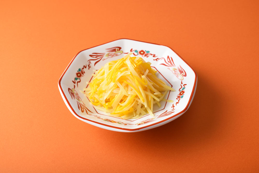 コリンキーかぼちゃとじゃがいもの冷製サラダ