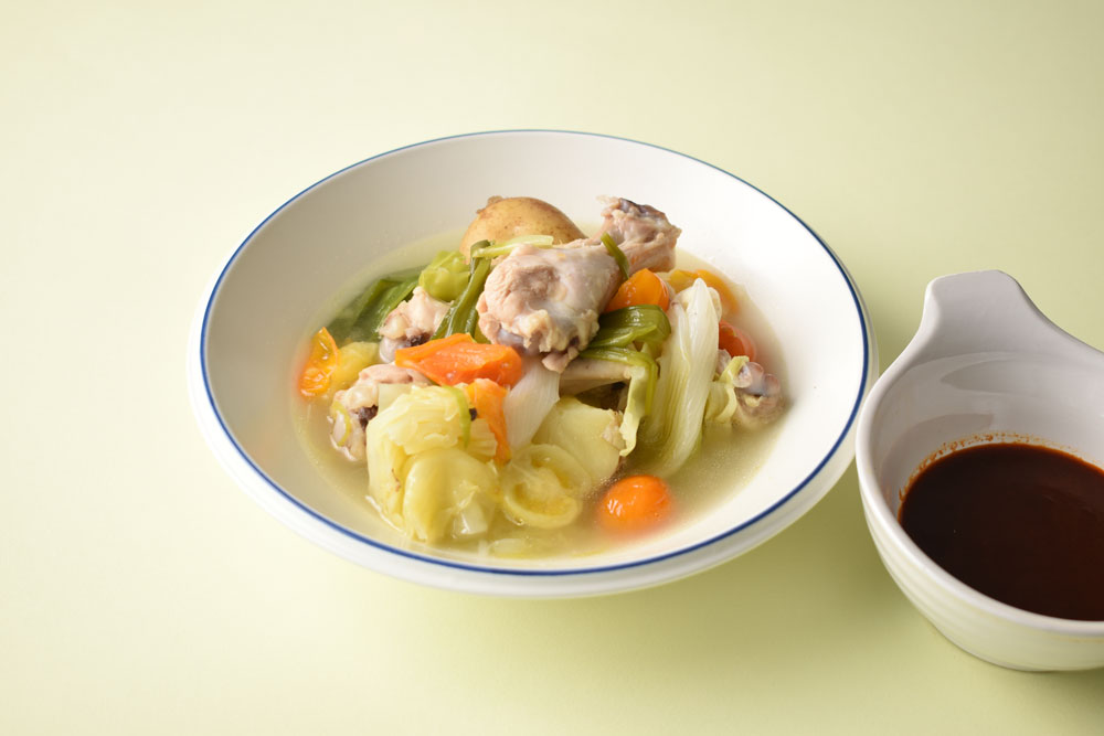 旬野菜香るタッカンマリ風煮込み