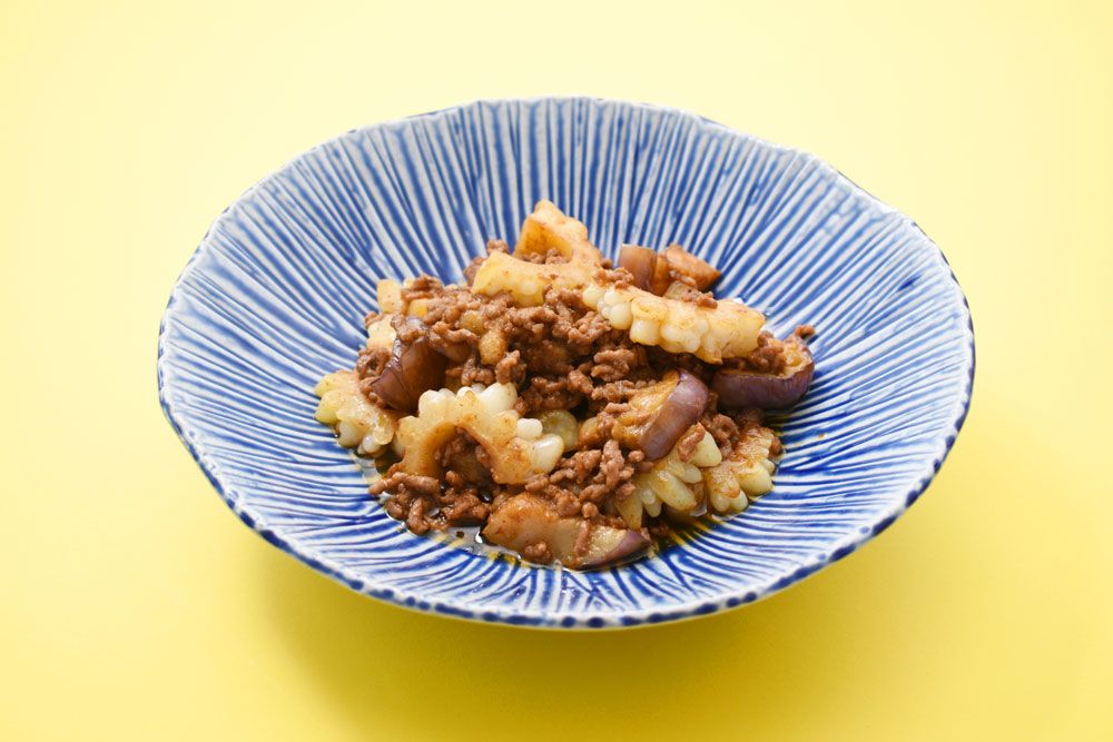 夏野菜のカレー麻婆