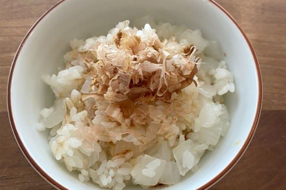 新玉葱の炊き込みご飯