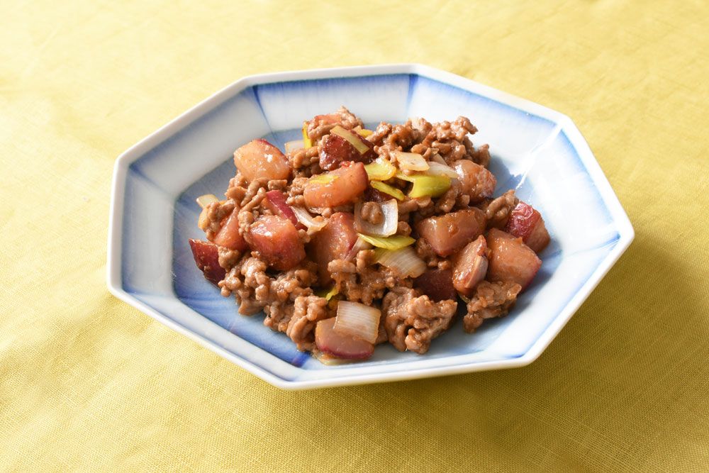 赤かぶの麻婆炒め