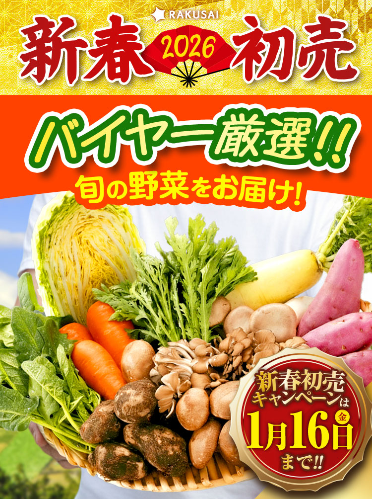 青果ボックスお試しセット｜RAKUSAI