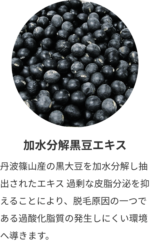 加水分解黒豆エキス
