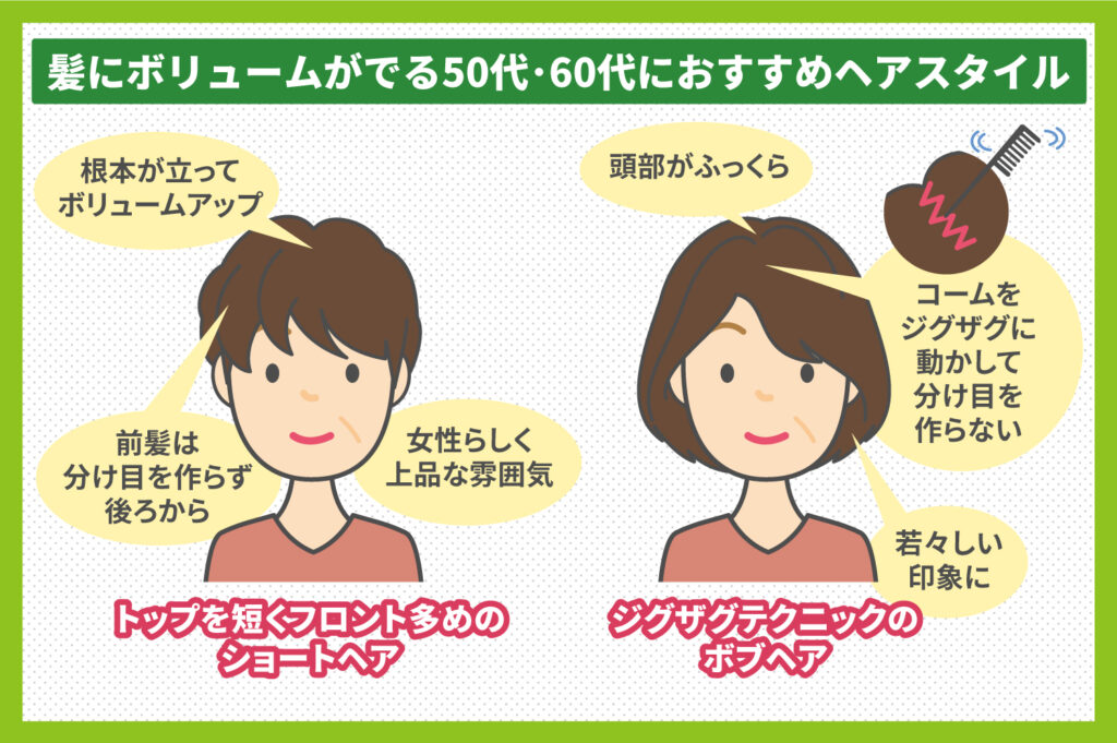 50代・60代おすすめヘアスタイル