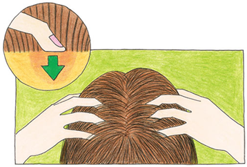 揉み込みマッサージ