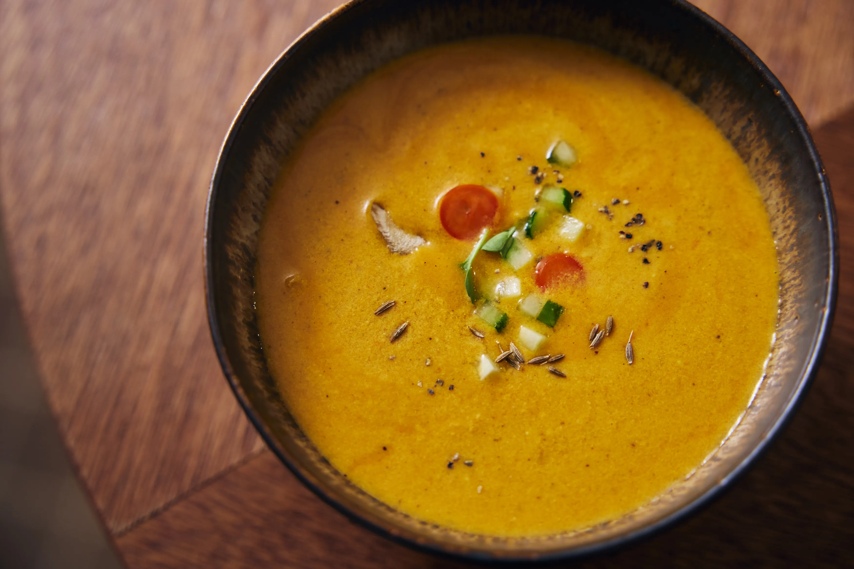ココナッツミルクと野菜のカレースープ