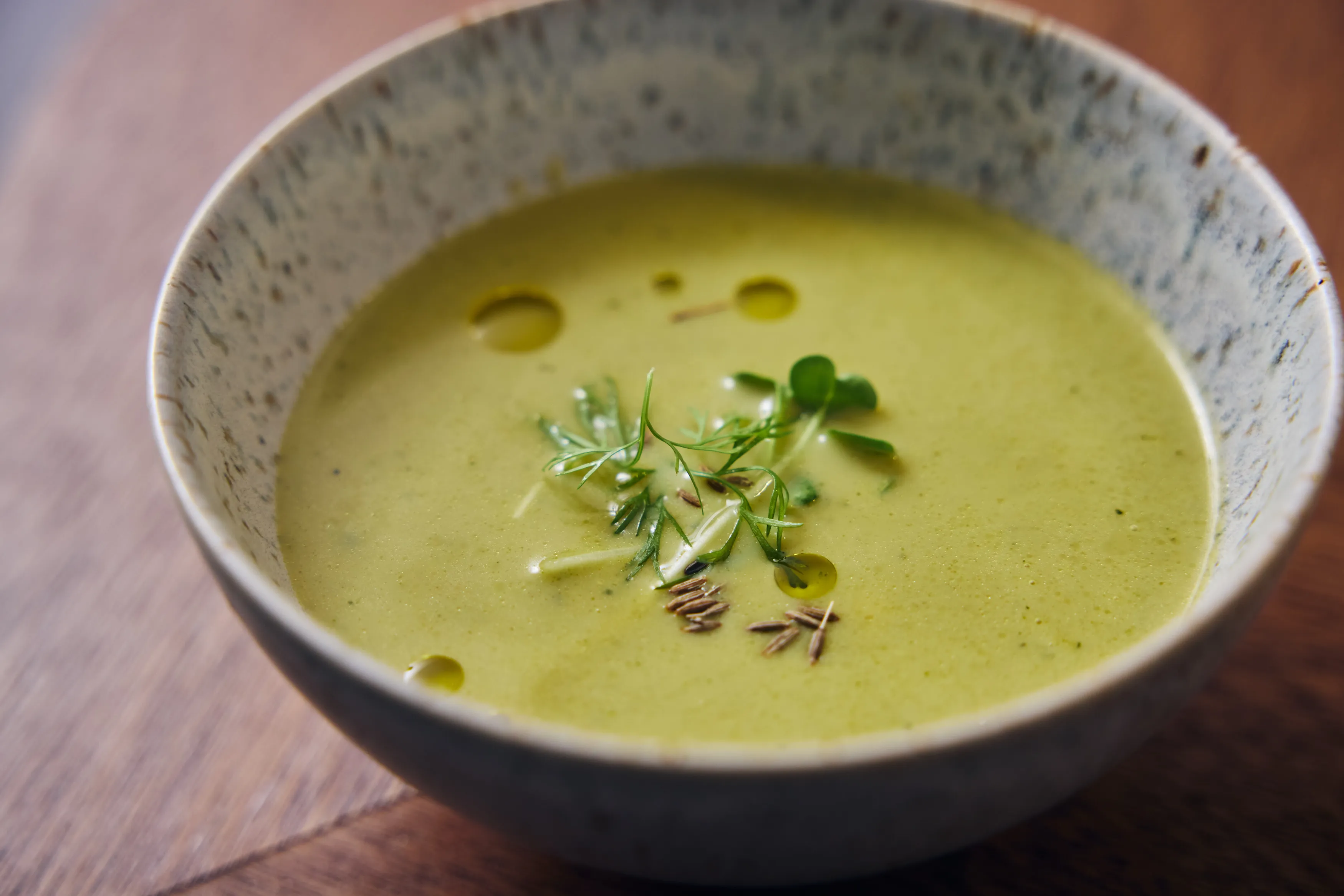 ほうれん草とアンチョビのスープ