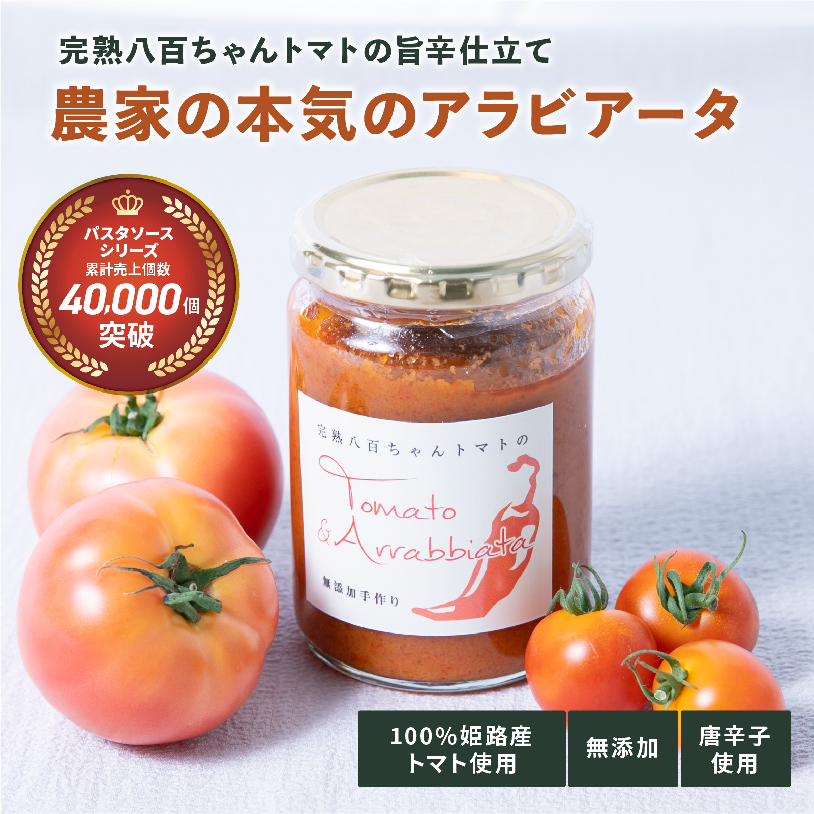 本格パスタソース　アラビアータ　340g