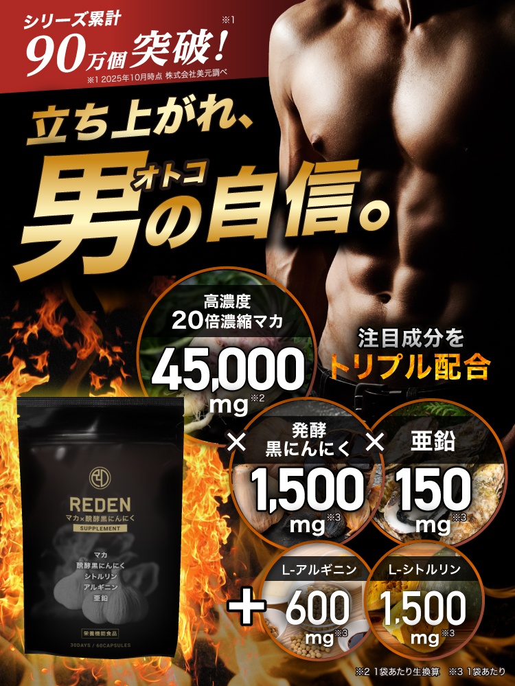 立ち上がれ、男の自信！