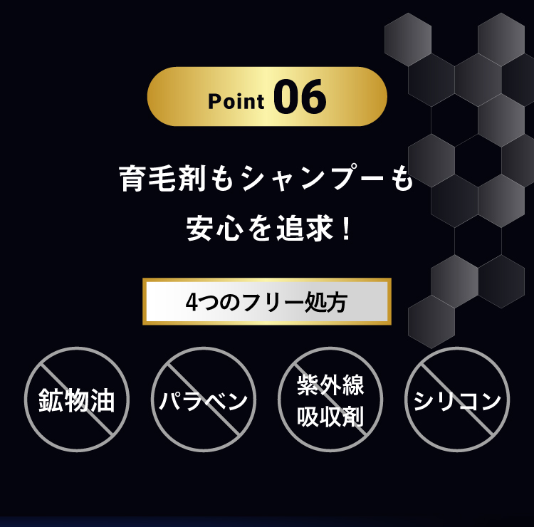 リデンシルはイノベーションアワード銀賞受賞！Point6育毛剤もシャンプーも安心を追求