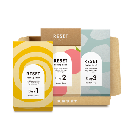 RESET BOX はちみつレモネード&ピーチティー（通常セット）