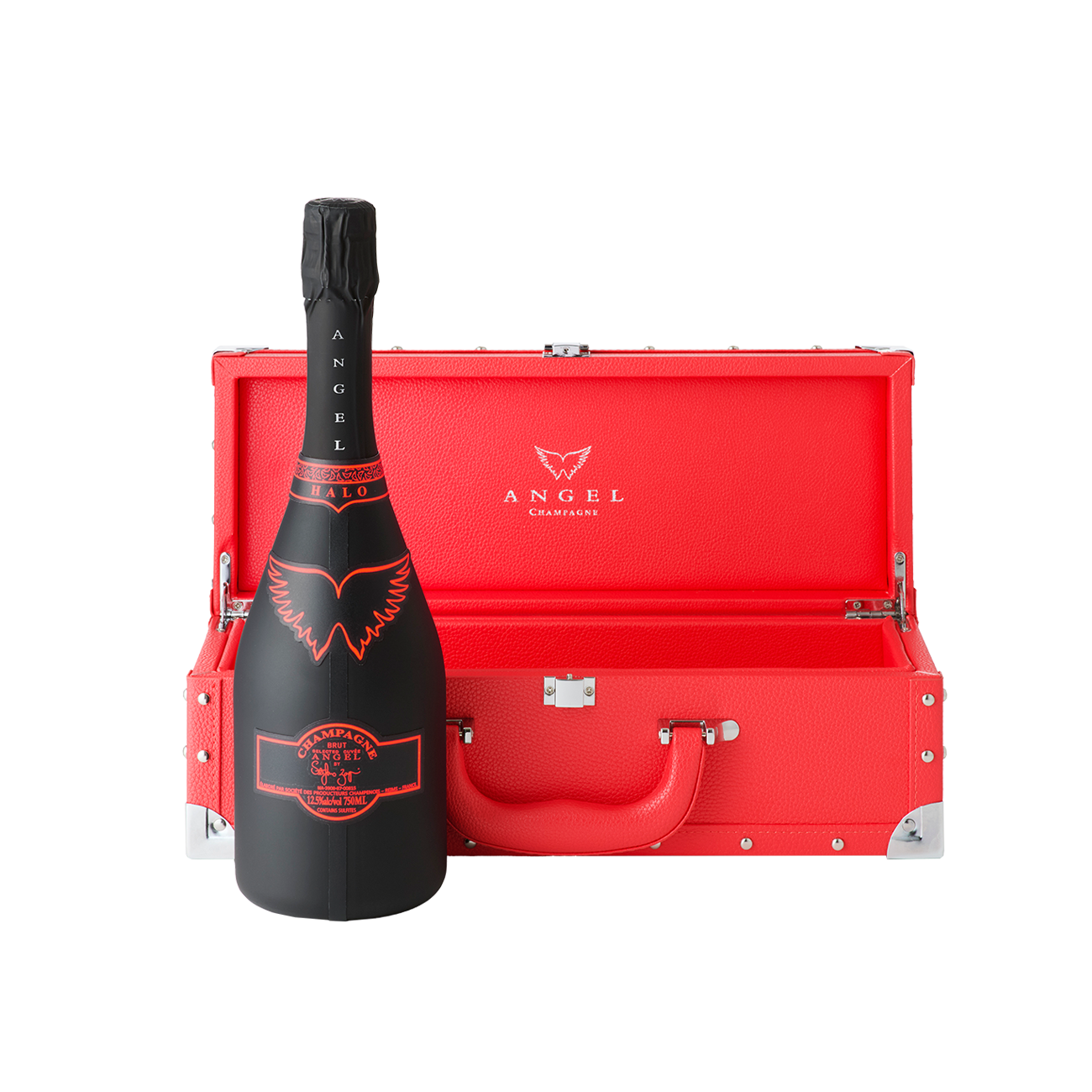 ANGEL HALO REDシャンパン 専用ケース付き ANGEL CHAMPAGNE NV Brut HALO Red - ANGEL CHAMPAGNE