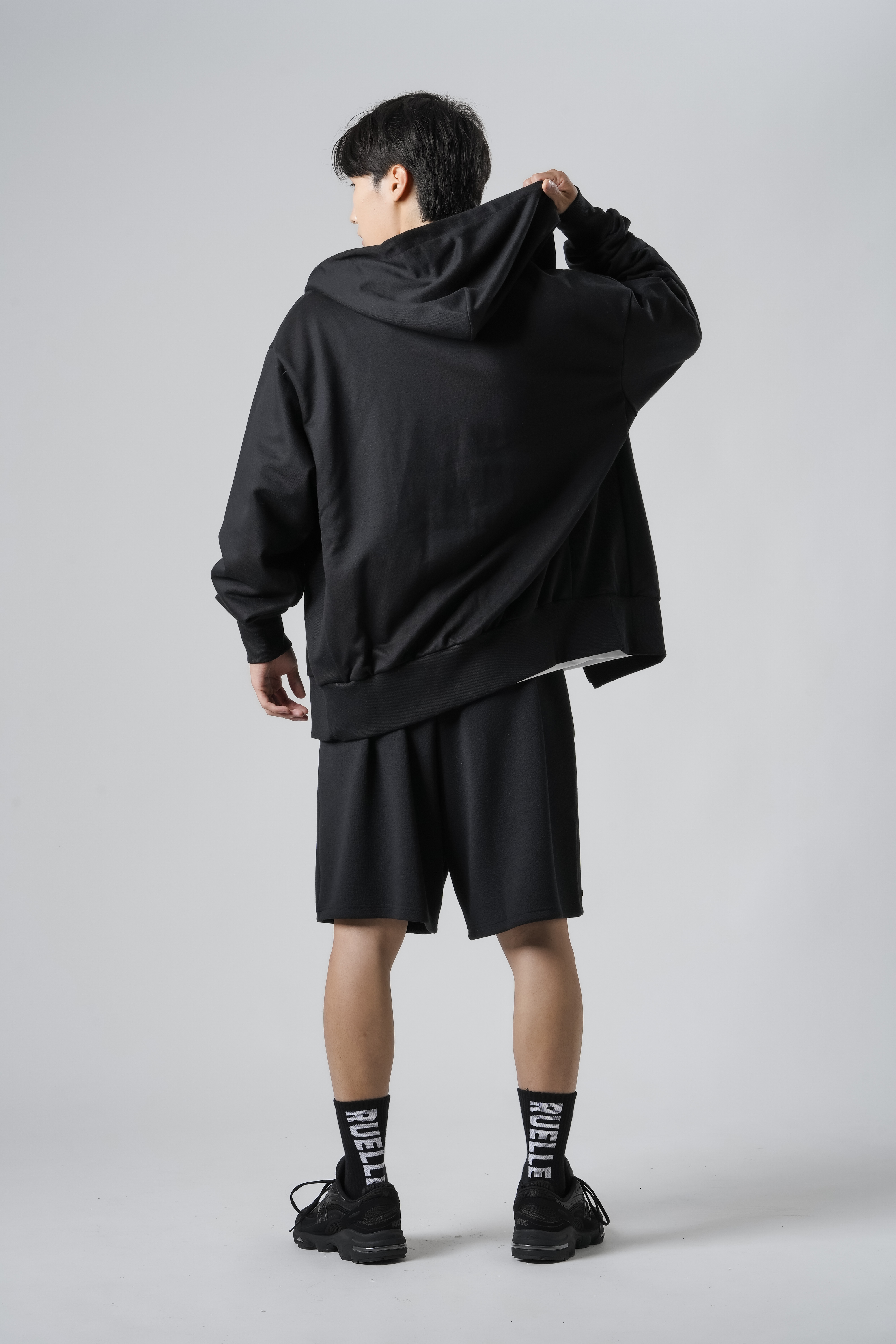 Zip up Hoodie 【POP UP 先行販売】 SIZE: M, カラー: Black