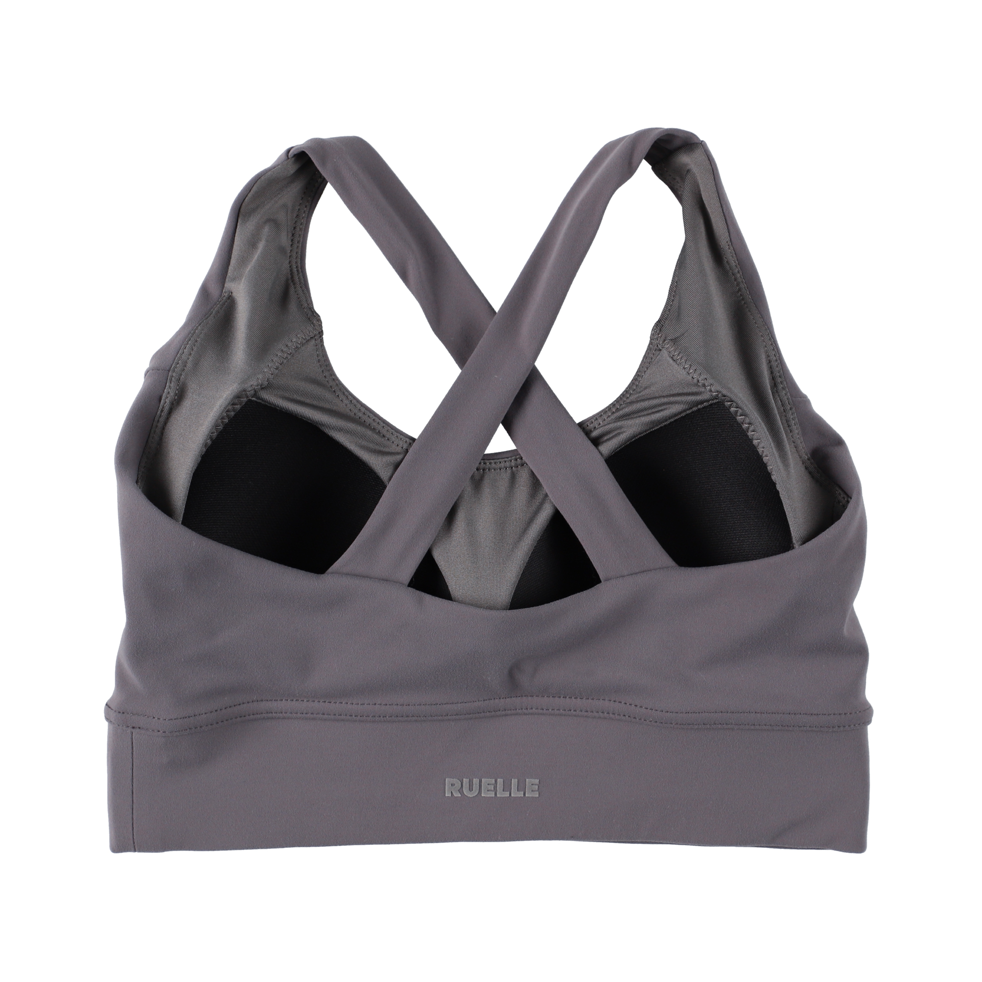 Aeral Back Cross Bra top SIZE: XS, カラー: gray