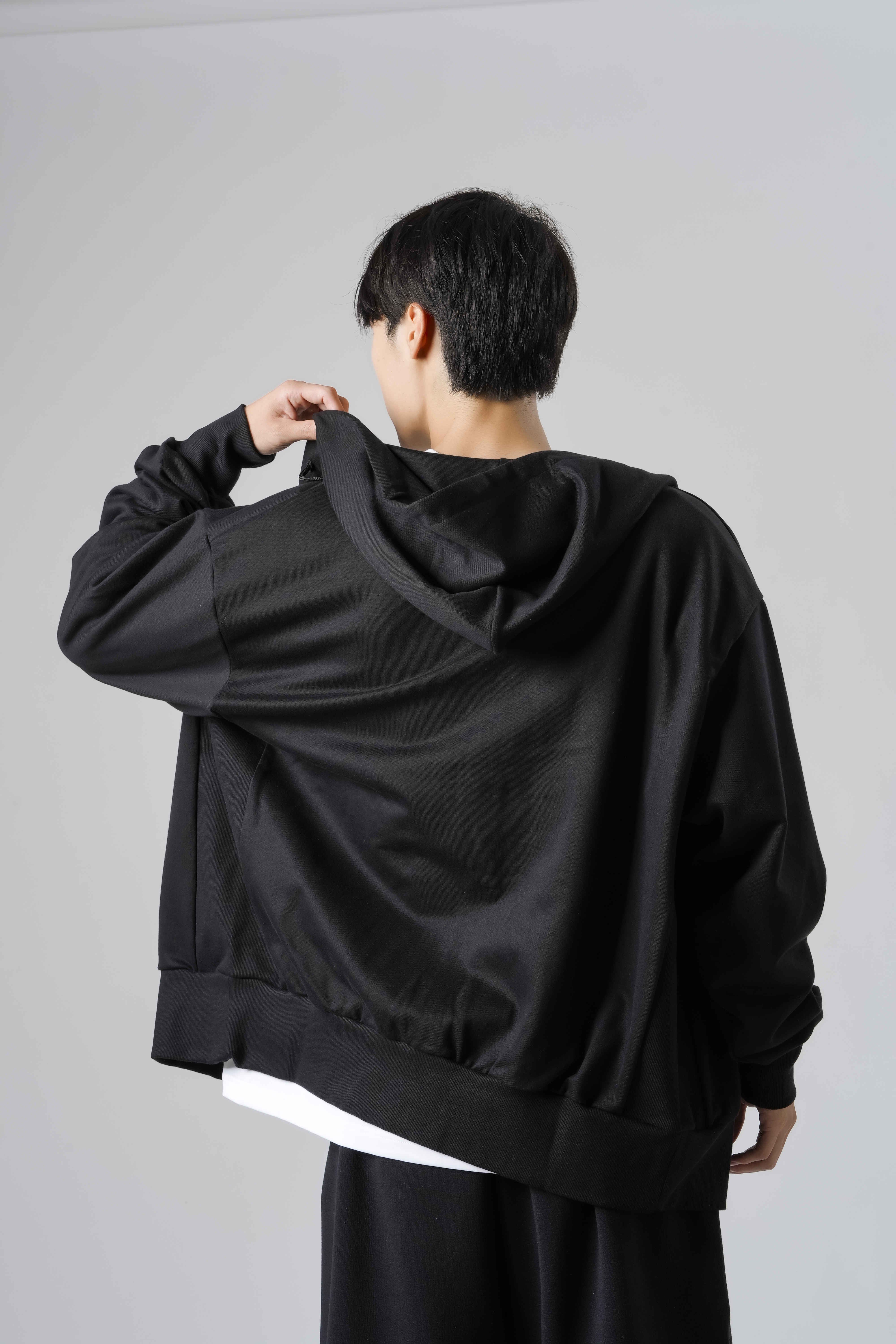 Zip up Hoodie 【POP UP 先行販売】 SIZE: M, カラー: Black